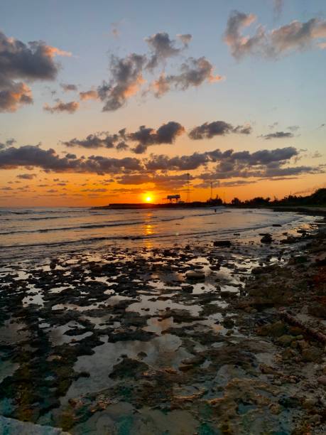 istock Sunrise and ocean view 1392185895