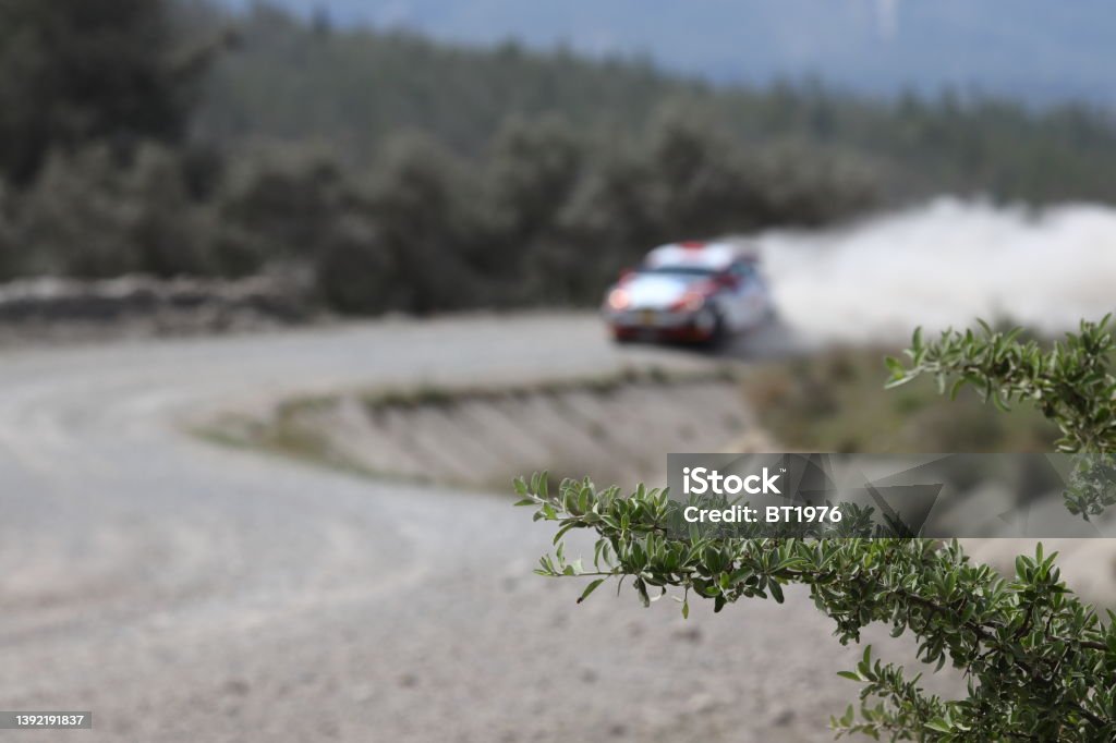 Bodrum Rally 2022 The first race of the Turkiye Otomobil Sporlari Federasyonu Tosfed 2022,  the season of Shell Helix 2022 Rally Cup's "Rally Bodrum" took place in Bodrum Rally Car Racing Stock Photo