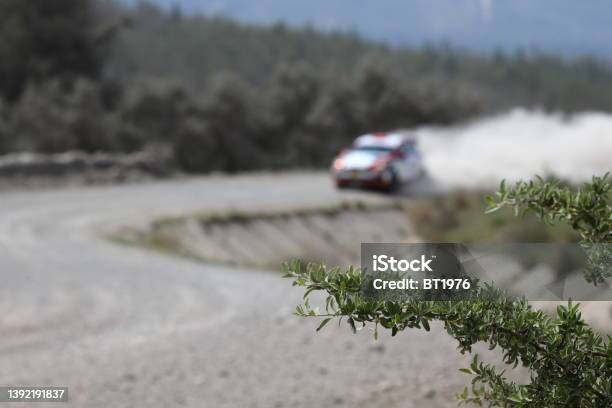 Bodrum Rally 2022 Stock Photo - Download Image Now - Rally Car Racing, Car, Smoke - Physical Structure