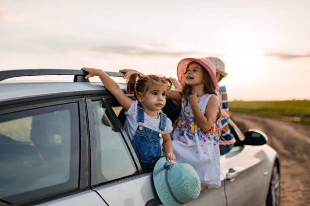 istock Beautiful children enjoying on a road trip 1392200619