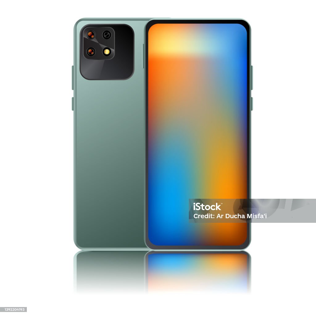 Device Realistic Realistic Smartphone Device Stock Illustration - Download Image Now ...