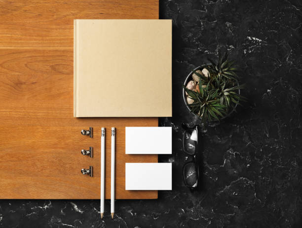 istock Branding stationery template 1392204296