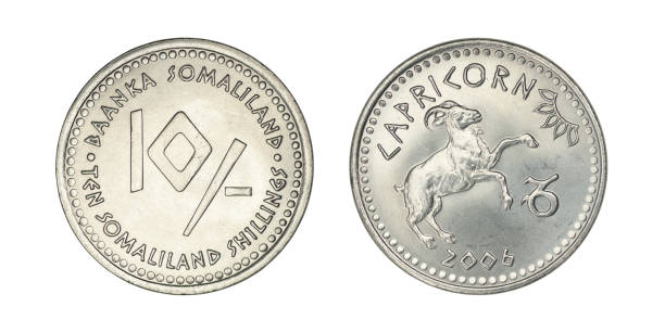 istock coin Somaliland 10 scallini 2006 year Capricorn 1392235869