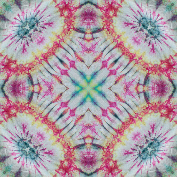 istock Seamless kaleidoscope or endless pattern for ceramic tile, wallpaper, linoleum, textile, web page background used. 1392250634