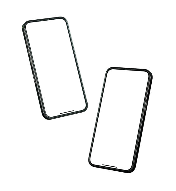 smartphone with blank screen - iphone 個照片及圖片檔