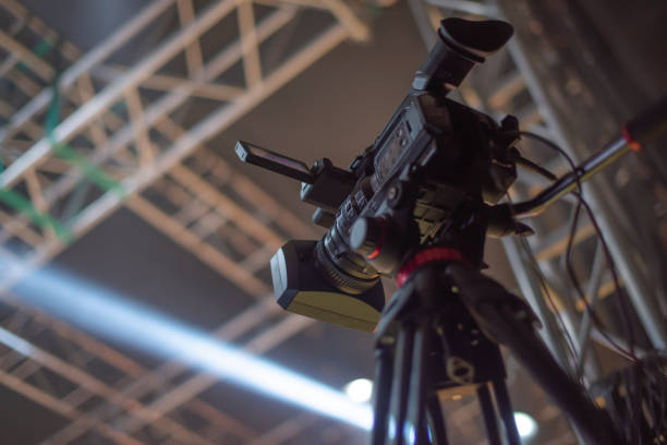 istock stream at a concert in a hall without spectators 1392265301