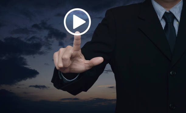istock Business music online concept 1392266799