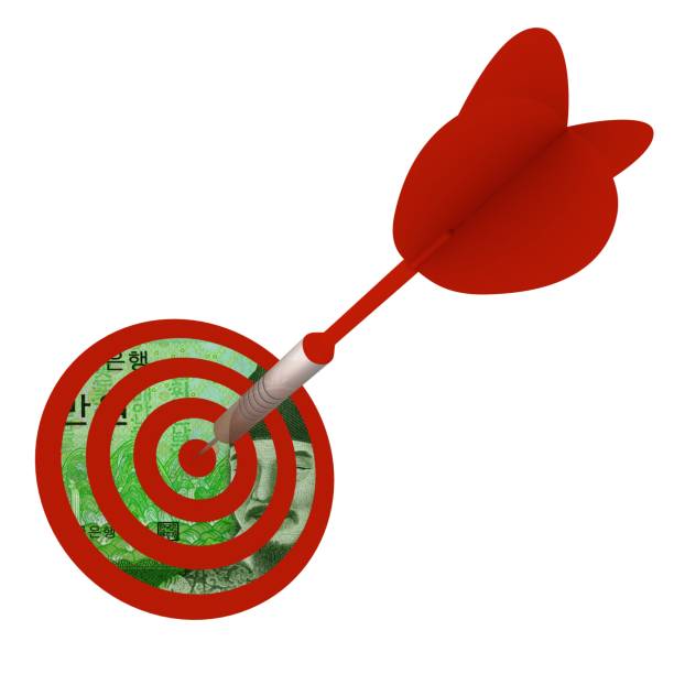 istock South Korean won money target 1392271157