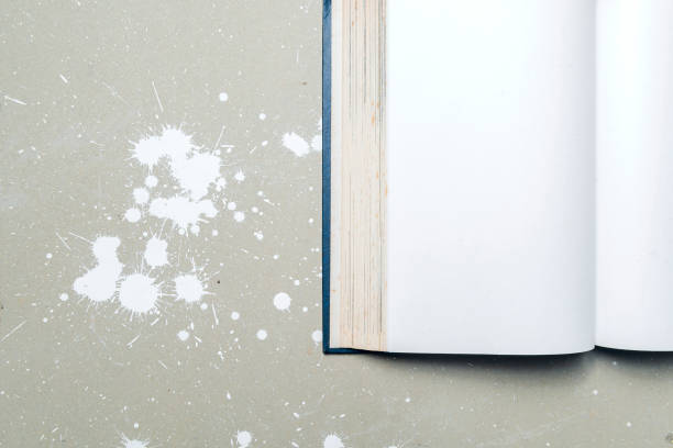 istock Closeup view of the opened book 1392281743