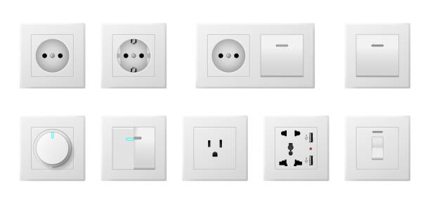 1,500+ Light Switches And Outlets Stock Photos, Pictures & Royalty-Free ...