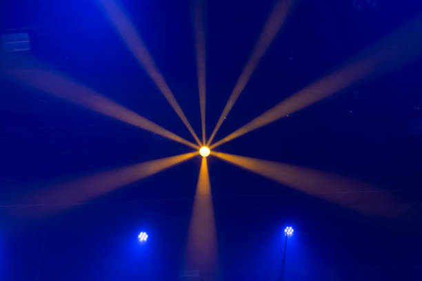 istock rays of light illuminate the scene 1392284829