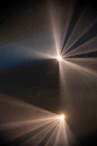 istock rays of light illuminate the scene 1392284839