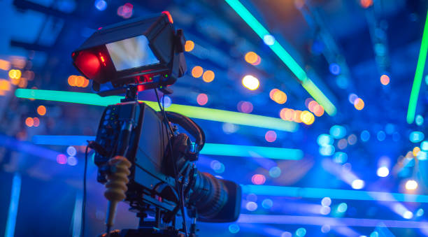 istock stream at a concert in a hall without spectators 1392284845
