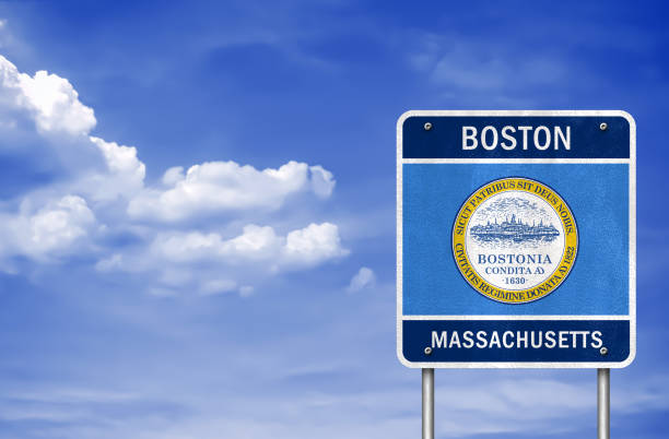 istock Welcome to Boston in Massachusetts 1392287524