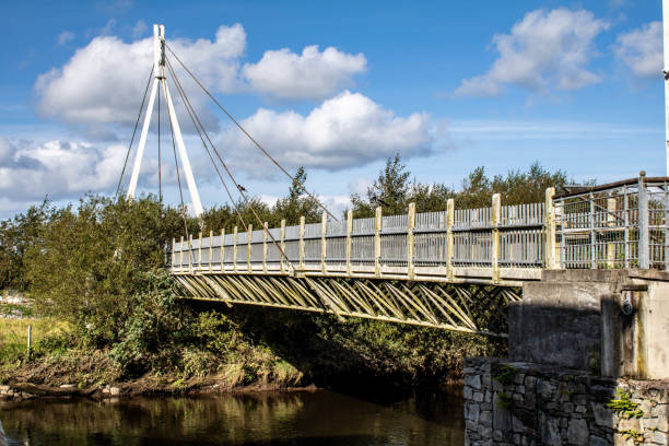 istock Sun shinning on the bridge over a calm and peaceful stream. 1392302851