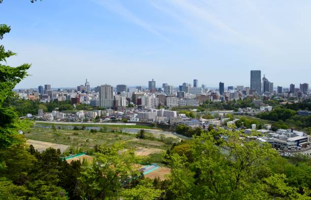 istock A distant view of Sendai city 1392308009