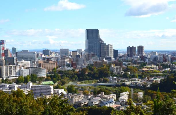 istock A distant view of Sendai city 1392308034