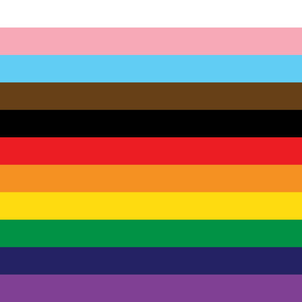 LGBTQIA Pride Flag Background Trans Inclusive Rainbow Pride Flag Background. Square Format Vector LGBT Pride Flag Illustration pride month rainbow stock illustrations