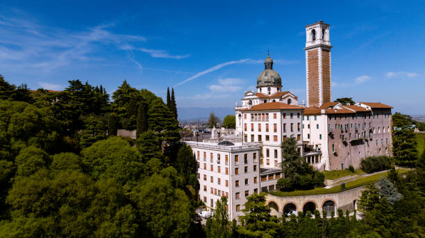 istock Arial view at Monte Berico on a sunny day 1392313368