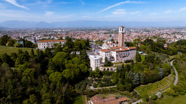 istock Arial view at Monte Berico on a sunny day 1392313384