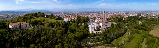 istock Arial view at Monte Berico on a sunny day 1392313392
