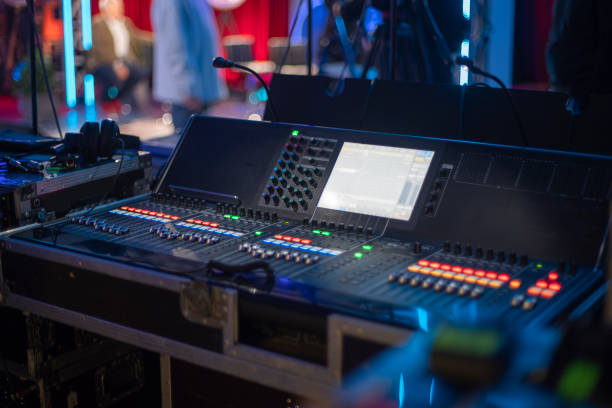 istock stream at a concert in a hall without spectators 1392323907