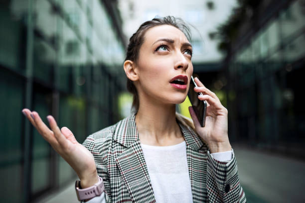 istock Angry businesswoman 1392324023