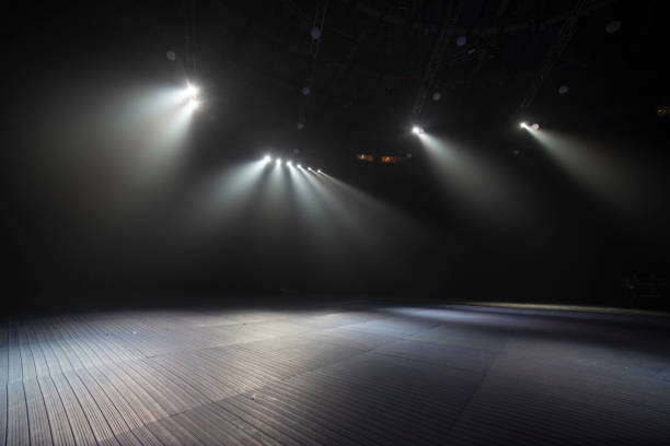 istock rays of light illuminate the scene 1392325337