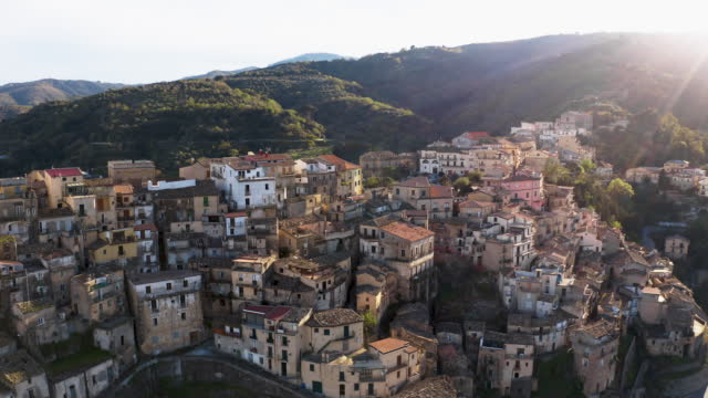 Ancient mountain village of Badolato. Calabria Italy