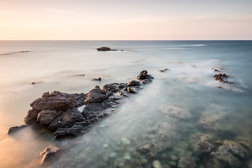 Port des Canonge coast in Majorca, Balearic Islands, Spain