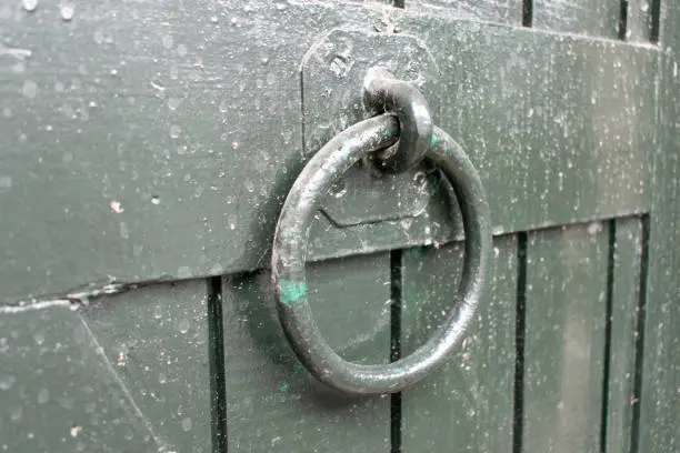 Decoration of old doors