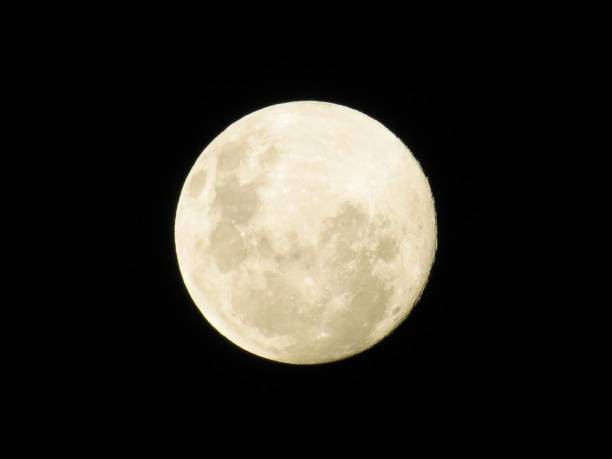 istock Earth's lunar satellite in its full phase on a dark and cloudless night sky (2) 1392338821