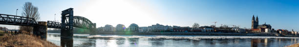 istock Magdeburg Skyline with Elbe River 1392339642