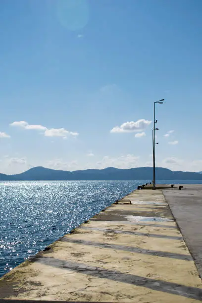 Moments on a Greek port