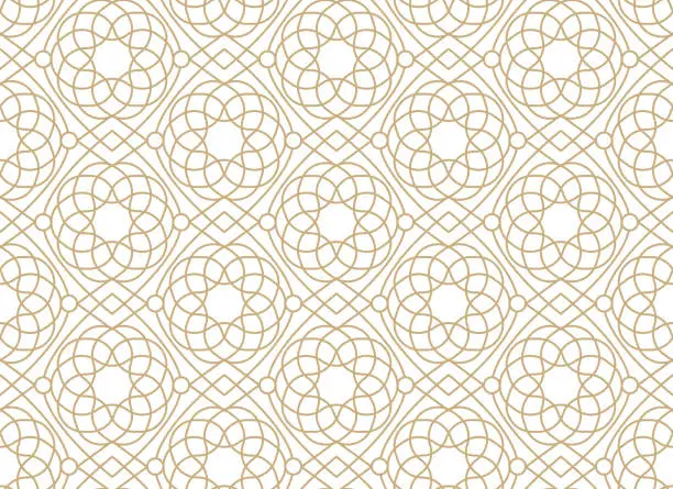 Vector illustration of arabic pattern