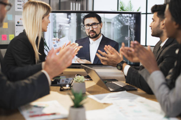 istock Close up view of clapping hands. 1392343734