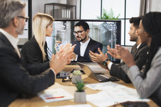 istock Close up view of clapping hands. 1392343760