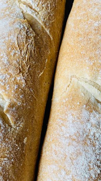 istock Close-up image of ruddy baguettes 1392343872
