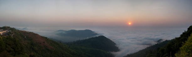 istock The Sun Peeking over the Mountains 1392347763
