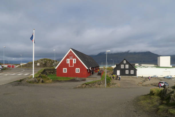 istock A small town near the sea 1392348667