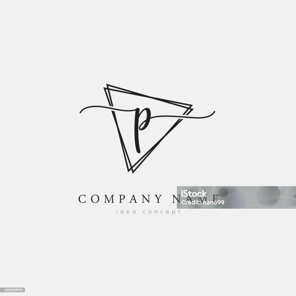 An Initals Vector Initial Logo Design Vector Stock Illustration - Download Image Now ...