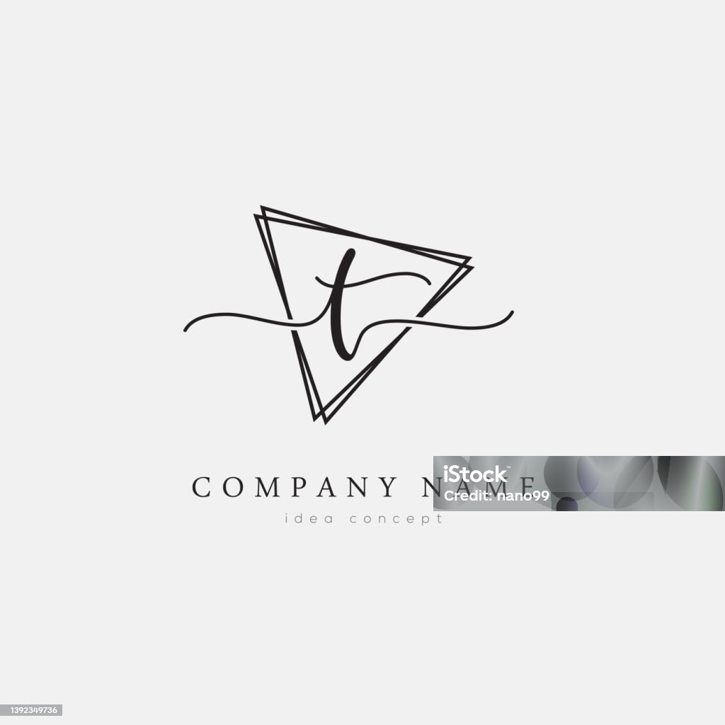 An Initals Vector Initial Logo Design Vector Stock Illustration - Download Image Now ...