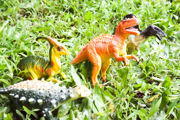 istock Dinosaurs toys 1392350758