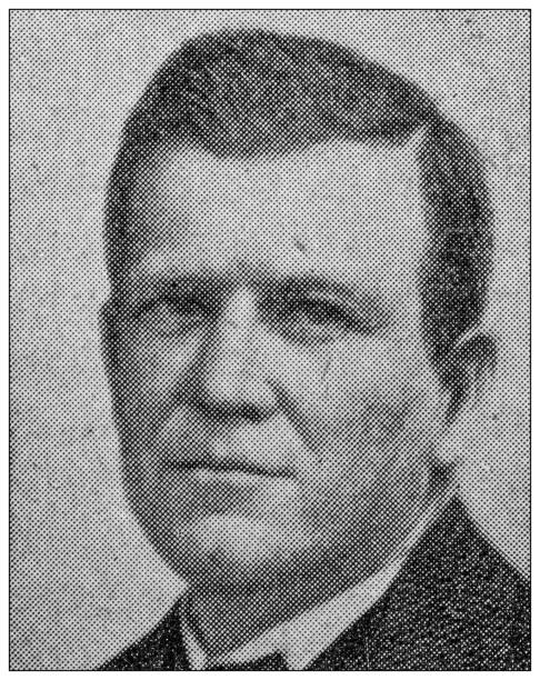 istock Antique portrait of famous people: Benjamin F Spooner 1392352081