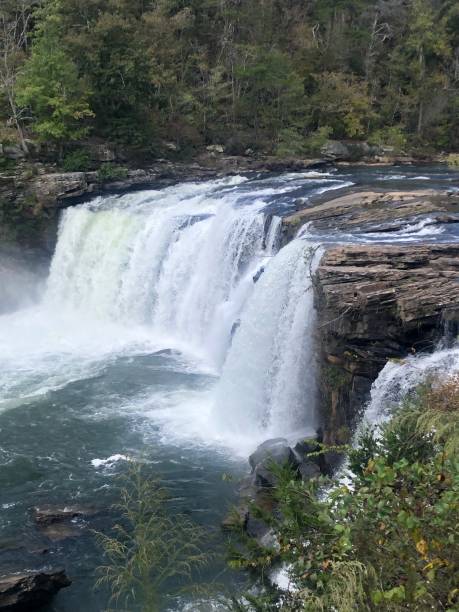 istock Majestic waterfall in Alabama 1392352453