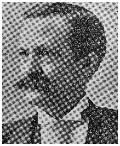 istock Antique portrait of famous people: Albert Vincent Taylor 1392356444