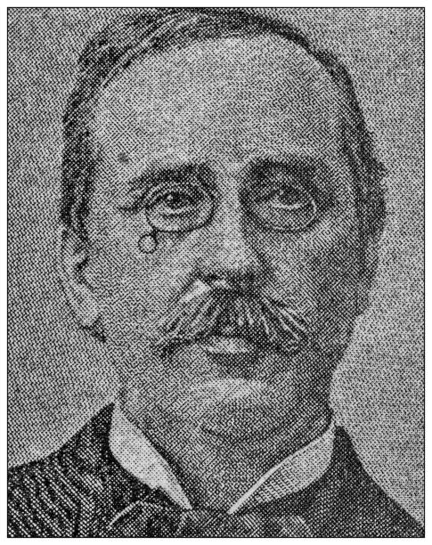 istock Antique portrait of famous people: Arthur Webster Tufts 1392358438