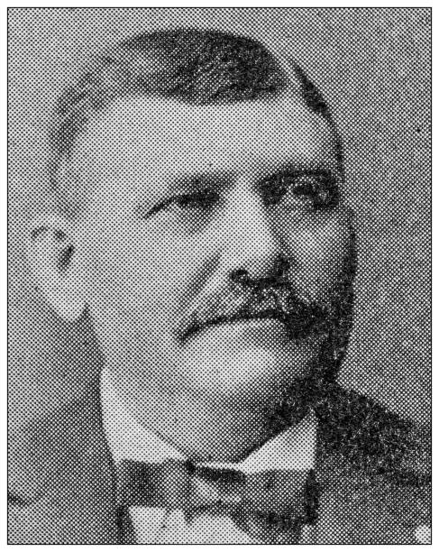 istock Antique portrait of famous people: John Orman Turner 1392359050