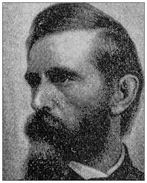istock Antique portrait of famous people: Lewis Wallace 1392362596