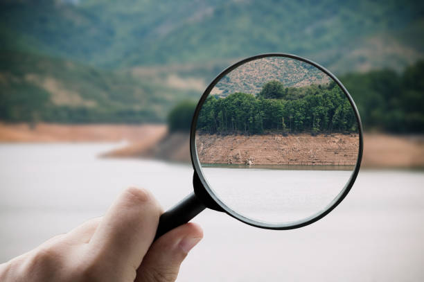 istock Focusing on reservoir water level 1392363657